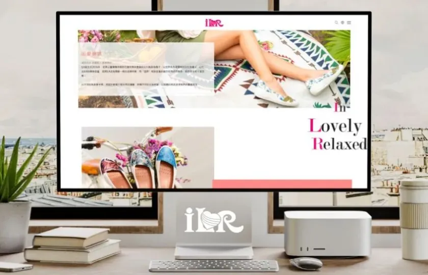 ILR女鞋 品牌網頁設計