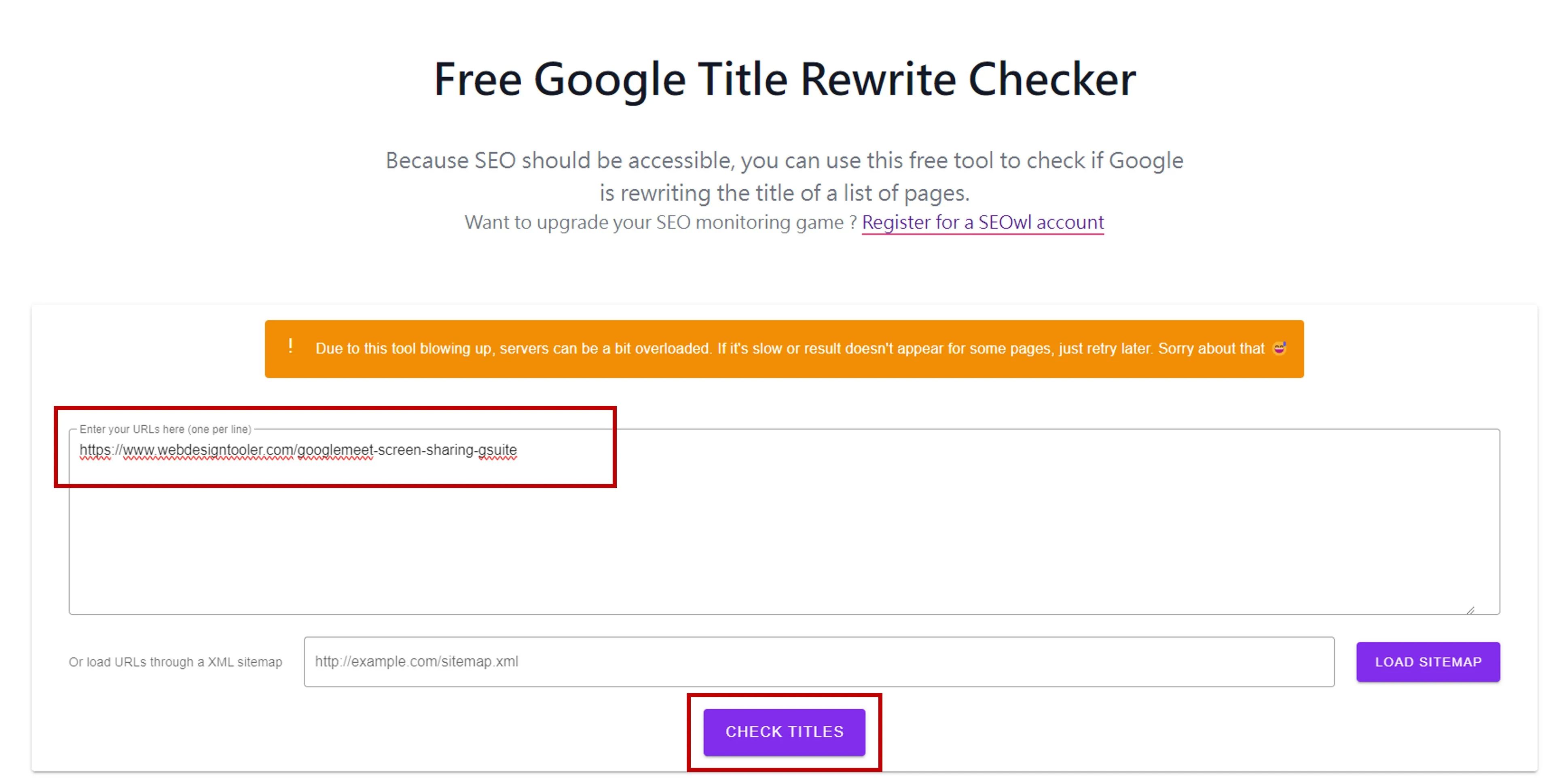 title rewrite checker 1