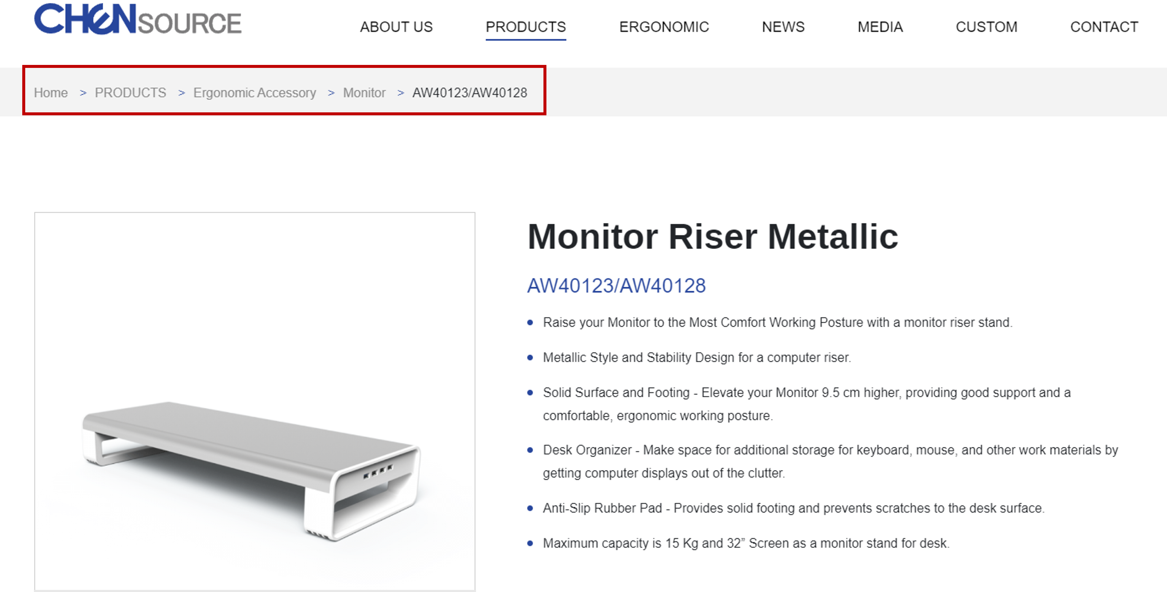 breadcrumb chensource
